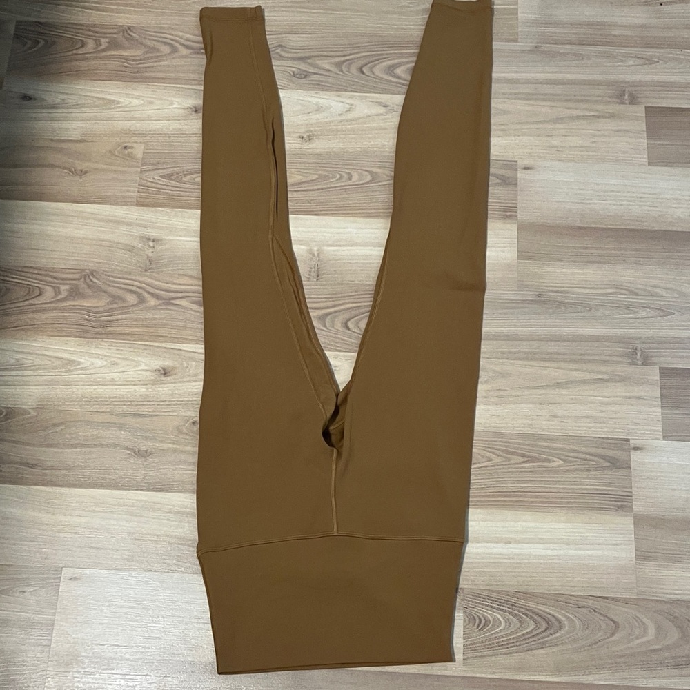 Lululemon Align Super High Rise Pant 28” copper brown